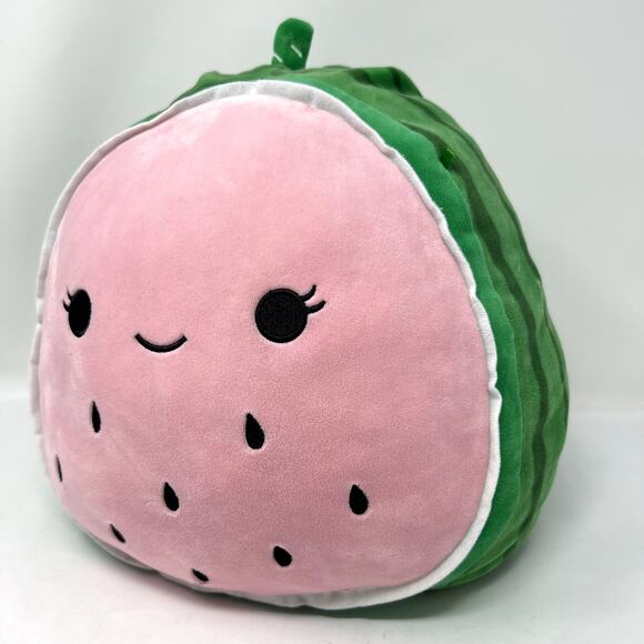 Original Squishmallows Wanda The Watermelon 12" Stuffed Plush Toy Green & Pink - Picture 1 of 11
